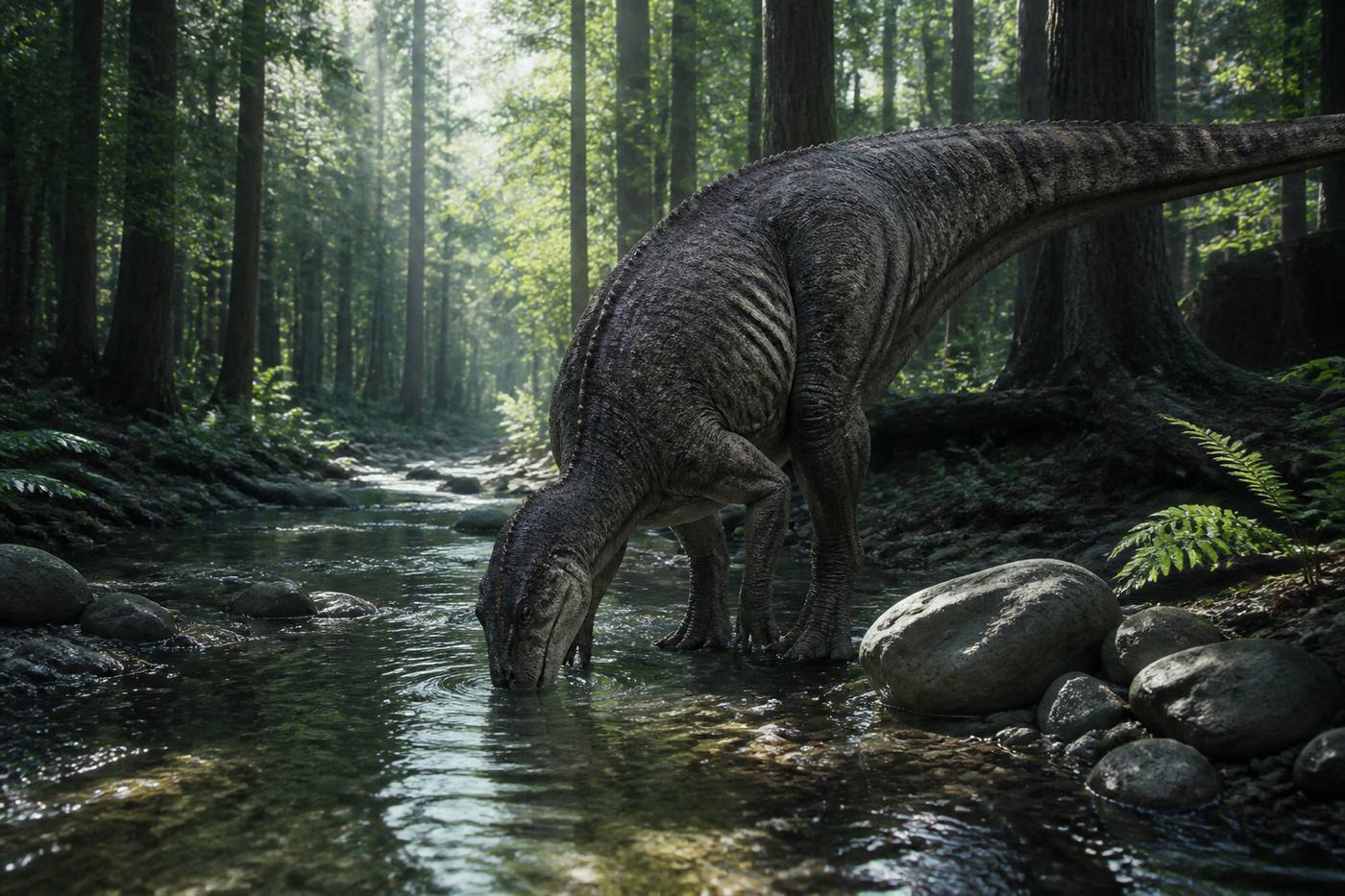 Living dinosaur in Giant Beast Island survival game